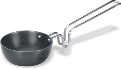 

OK Hard Anodised Tadka Big Tadka Pan 12 cm diameter(Hard Anodised, Non-stick), Grey