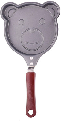 

Dealfinity Teddy Face Fry Pan 12 cm diameter(Aluminium, Non-stick), Multicolor