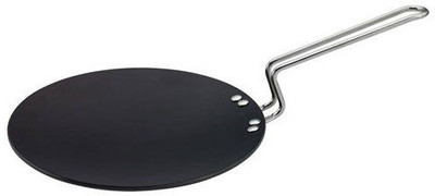 

Nirali Splendour Hard Anodised Concave Tawa 30 cm diameter(Hard Anodised, Non-stick), Black