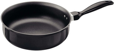 

Hawkins Futura Sauce Pan 24 cm diameter(Aluminium, Non-stick), Black