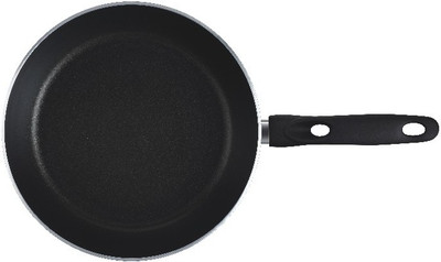 

Nirali Imperium Taper Kadhai 28 cm(Aluminium, Non-stick, Induction Bottom), Black