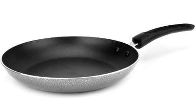 

Kreme Fry Fry Pan 24 cm diameter(Aluminium, Non-stick, Induction Bottom), Grey