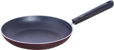 

Brilliant Non-Stick Taper Fry Pan Copper Hammertone Taper Fry Pan 21 cm diameter(Aluminium, Non-stick), Maroon