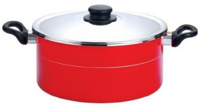 

Premier Stew Pan 24 cm diameter(Aluminium, Non-stick), Red