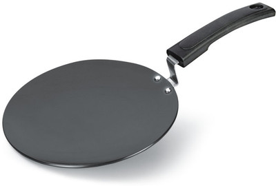 

OK Hard Anodised Tawa 25 cm diameter(Hard Anodised, Non-stick), Grey