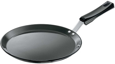 

Hawkins Futura Hard Anodized Tawa 26 cm diameter(Hard Anodised, Non-stick), Black
