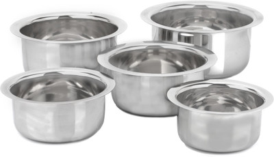 

Kitchen Essentials Tope Pot 1 L(Stainless Steel, Induction Bottom)
