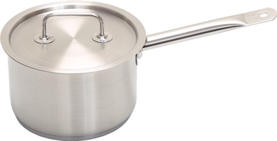 

Avon Appliances Professional Stainless Steel 4.0 Liter Deep Sauce Sauce Pan 20 cm diameter with Lid(Stainless Steel, Induction Bottom), Silver