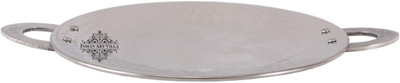 

IndianArtVilla Serving Pan Tawa 23 cm diameter(Stainless Steel)