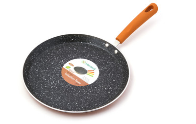 

Coconut Galaxy Tawa 28 cm diameter(Aluminium, Non-stick, Induction Bottom), Brown;grey