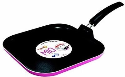 

Pigeon Mio Tawa 28 cm diameter(Stainless Steel, Non-stick), Black