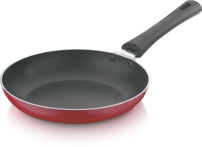 

Suruchi Taper Fry Pan 26 cm diameter(Aluminium, Non-stick), Black;red