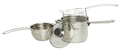 

Hoffner Pot 3.8 L(Stainless Steel, Non-stick, Induction Bottom)