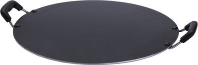 

Sumeet 4mm Nonstick No. 12 SARAL Dosa Tawa 25 cm diameter(Aluminium, Non-stick), Black;silver