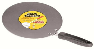 5% OFF on Black Diamond Non Stick Flat Tawa 25 cm Black Tawa 25 cm diameter(Stainless Steel, Non-stick) 5% OFF on Black Diamond Non Stick Flat Tawa 25 cm Black Tawa 25 cm diameter(Stainless Steel, Non-stick)