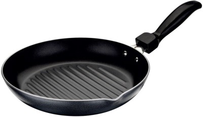 

Bright Home Appliances Taper Fry Pan 26 cm diameter(Aluminium, Non-stick), Black