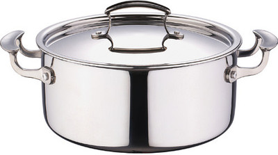 22% OFF on BERGNER Casserole wth Lid Pot 22 cm diameter 4.1 L capacity with Lid(Stainless Steel, Induction Bottom) 22% OFF on BERGNER Casserole wth Lid Pot 22 cm diameter 4.1 L capacity with Lid(Stainless Steel, Induction Bottom)
