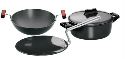 Hawkins Hard Anodised Cookware Set Kadhai 1.5 L(Hard Anodised, Non-stick) available at flipkart for Rs.2124