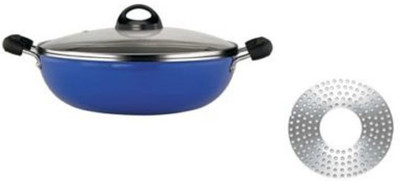 

Premier Kadhai 24 cm(Aluminium, Non-stick, Induction Bottom), Blue