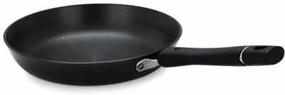 

PRISTINE Induction Base Hard Anodised Fry Pan 24 cm diameter(Hard Anodised, Non-stick, Induction Bottom), Black