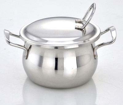 Tallboy Pot 2 L with Lid(Stainless Steel, Induction Bottom)