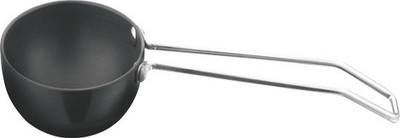 

Vinod Tadaka - Large Tadka Pan 11 cm diameter(Hard Anodised, Non-stick), Black
