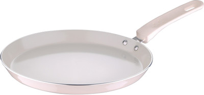 

Bergner Tawa 25 cm diameter(Aluminium, Non-stick, Induction Bottom), White