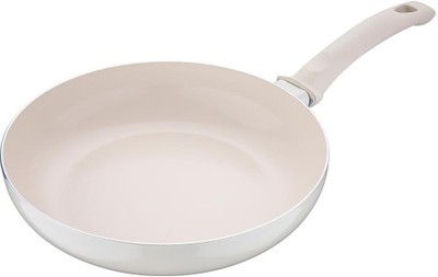 

Bergner Bellini Fry Pan 26 cm diameter(Stainless Steel, Non-stick, Induction Bottom), White
