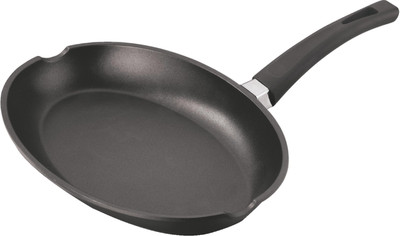 

Vinod Zest Plus Oval Fry Pan 35 cm diameter(Aluminium, Non-stick), Black