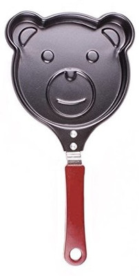 

Futaba Mini Piggy Pancake Pan 12 cm diameter(Iron), Black
