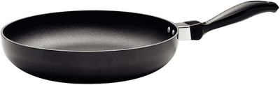 

Hawkins Focus Rounded Sides Fry Pan 26 cm diameter(Aluminium, Non-stick), Black