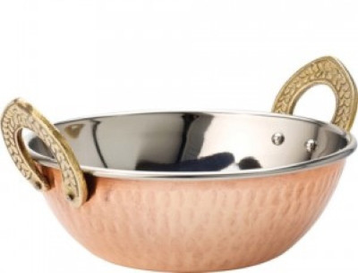 

Veda Home & Lifestyle Kadhai 20 cm(Copper, Steel, Non-stick, Induction Bottom), Brown