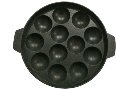 

Tosaa Paniarakkal Pan 21 cm diameter(Aluminium, Non-stick), Black