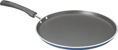 

Sajni Pancake Pan 29 cm diameter(Aluminium, Non-stick), Black;silver