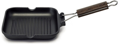 

Wonderchef Square Grill Grill Pan 24 cm diameter(Aluminium, Non-stick), Black