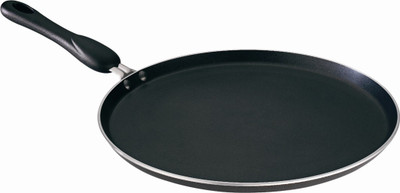 

Premier Tawa 24 cm diameter(Aluminium, Non-stick), Black