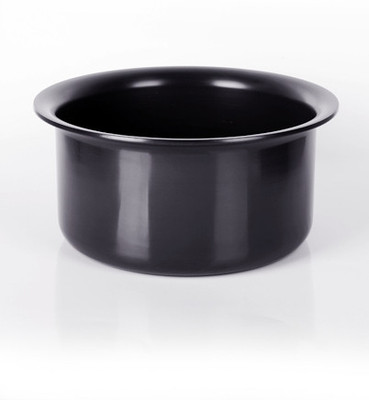 

Sumeet 3mm Hard Anodised No. 10 TOPE Pot 0.9 L(Hard Anodised, Non-stick), Black