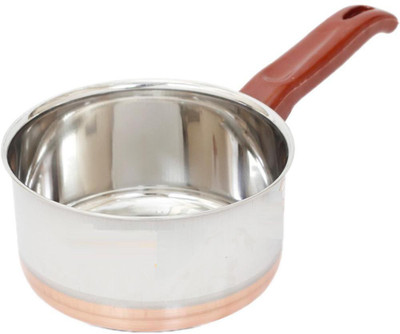 

Kalash Sauce Pan 0 cm diameter(Stainless Steel), Silver