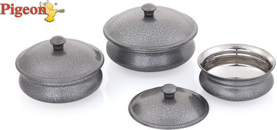 17% OFF on Pigeon Elite Serving Dish Hammer Tone Handi 2.2 L(Induction Bottom) 17% OFF on Pigeon Elite Serving Dish Hammer Tone Handi 2.2 L(Induction Bottom)