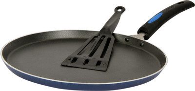 

RECON MasterChefd Tawa 30 cm diameter(Aluminium, Non-stick), Black