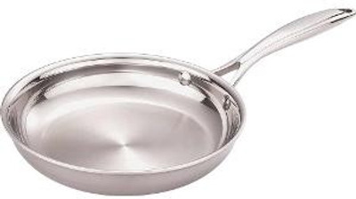 

Bergner 20x3.8 cm Fry Pan with Lid Fry Pan 20 cm diameter(Stainless Steel, Induction Bottom)