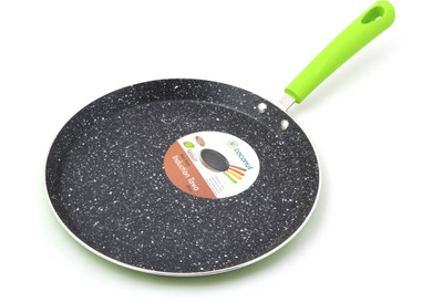 

Coconut Galaxy Tawa 28 cm diameter(Aluminium, Non-stick, Induction Bottom), Green;grey