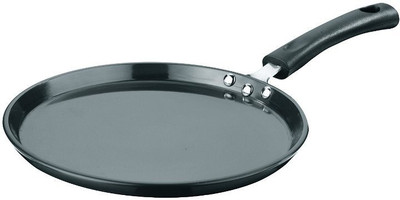 

Vinod Fry Pan 26 cm diameter(Hard Anodised, Non-stick, Induction Bottom), Black