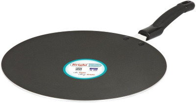 

Bright Home Appliances Tawa 27 cm diameter(Aluminium, Non-stick), Black
