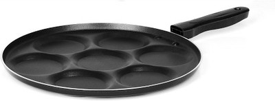 

Sumeet 2.6mm Nonstcik 7 Pcs Mini Uttapa Maker Tawa 26 cm diameter(Aluminium, Non-stick), Black;red