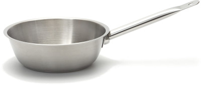 

Avon Appliances Professional 1.0 Liter Saute Saute Pan 16 cm diameter(Stainless Steel, Induction Bottom), Silver