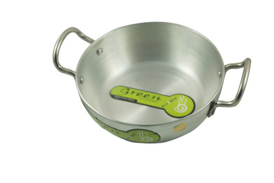 

Alugen Kadhai 26 cm(Aluminium, Induction Bottom), Silver