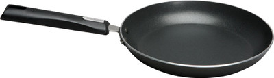 

Nirlep Selec + Fry Pan 22 cm diameter(Aluminium, Non-stick), Black