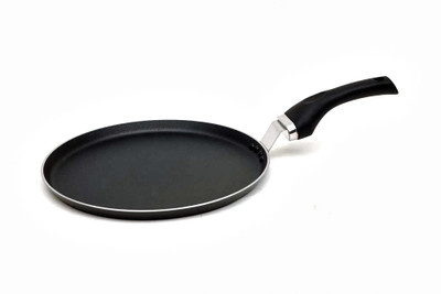 

Kitchen Chef Round Tawa 30 cm diameter(Stainless Steel, Non-stick), Black