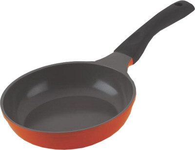 

Alda Die Cast Premium Ceramic Coating Fry Pan Fry Pan 20 cm diameter(Ceramic, Non-stick, Induction Bottom), Red
